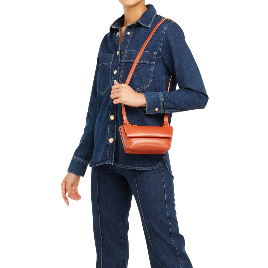 Apple Crossbody Bagh Orange