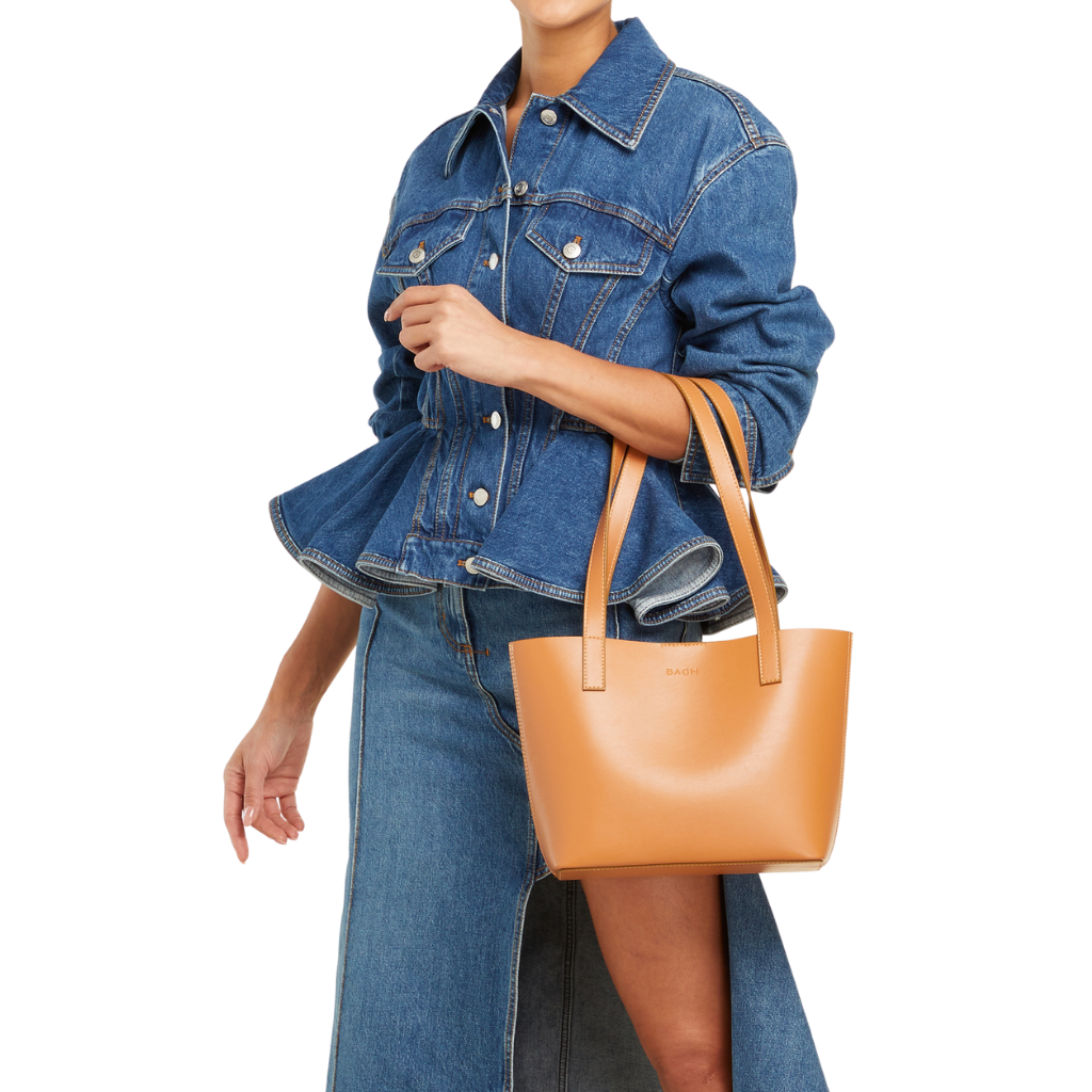 Mini Tote in Tan