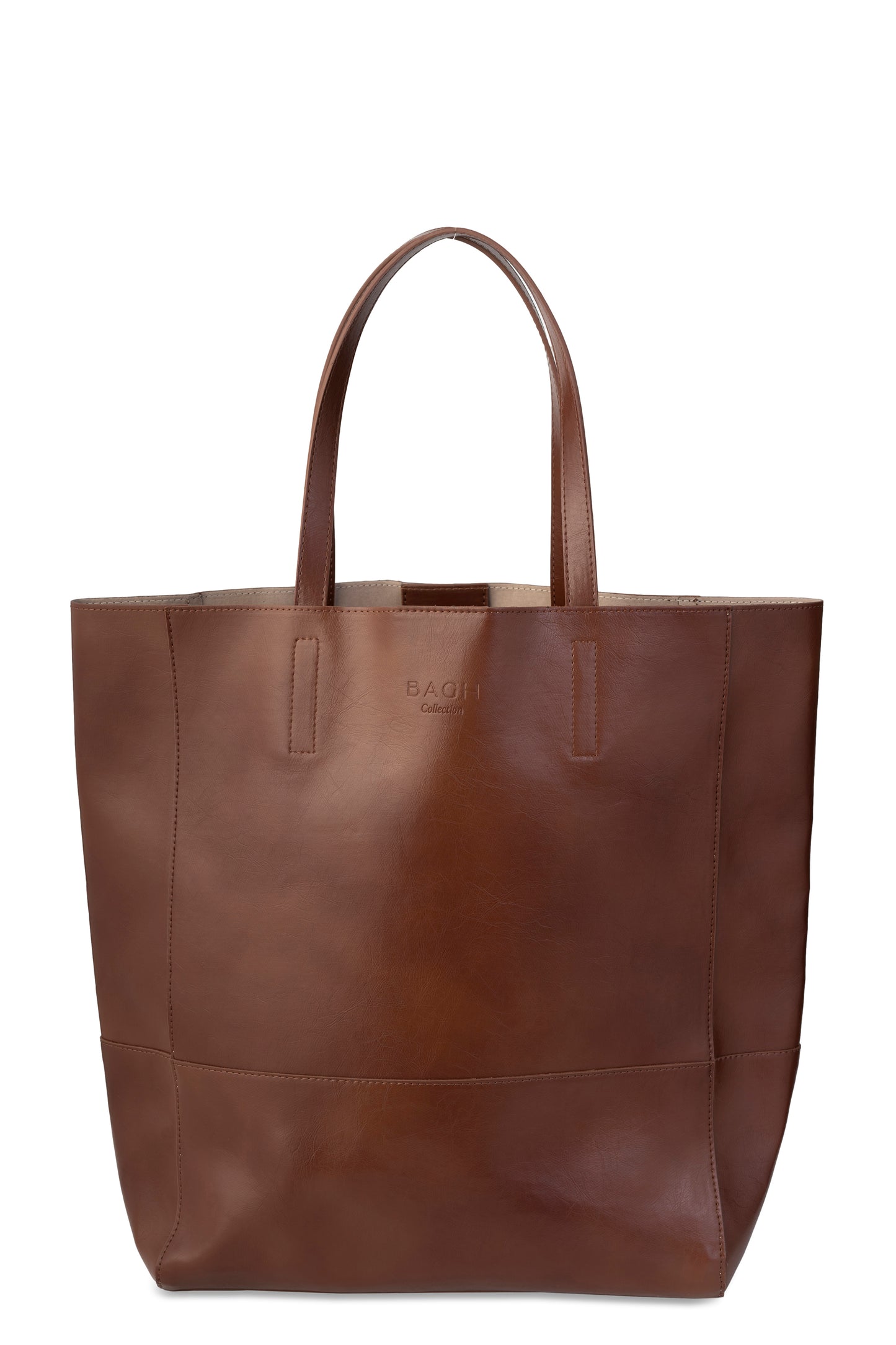 Olive Leather Handbag Brown