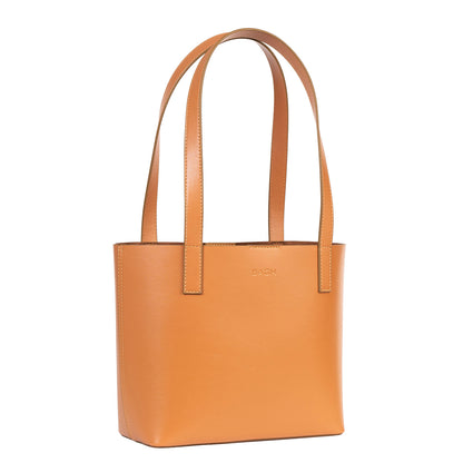 Mini Tote in Tan