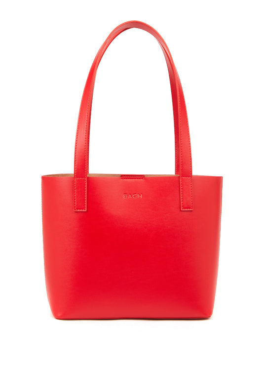 Mini Tote Bag in Red