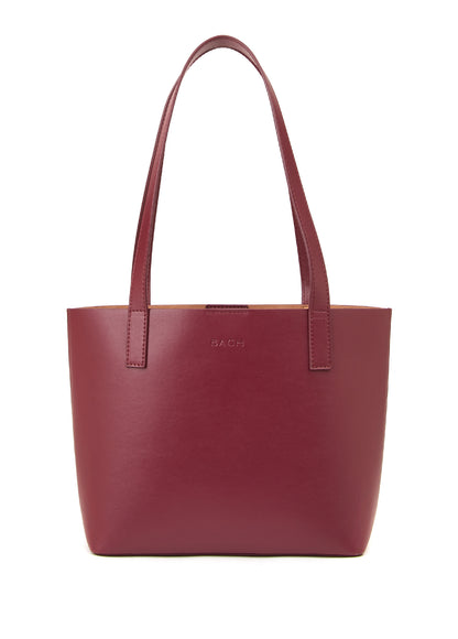 Mini Tote in Maroon