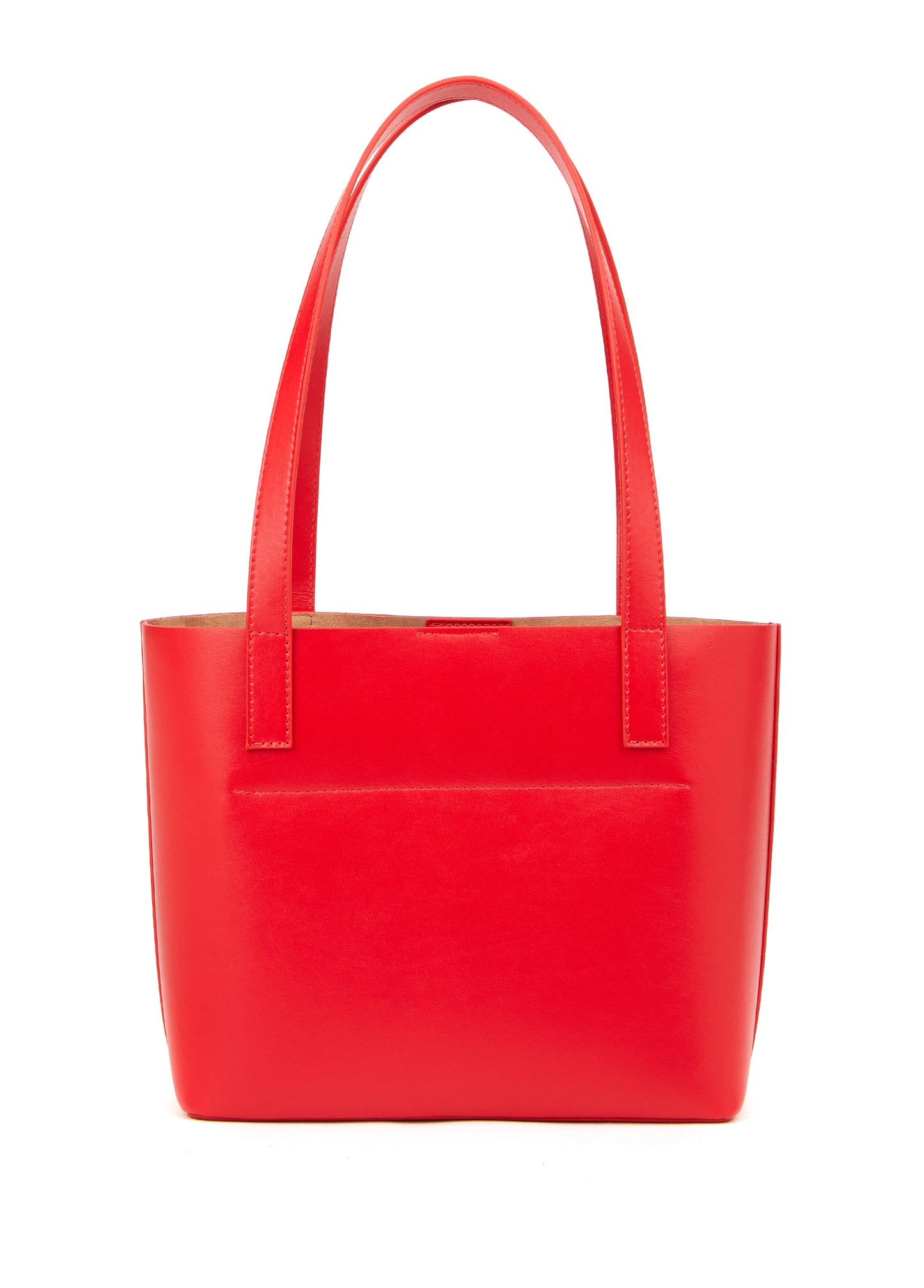 Mini Tote Bag in Red