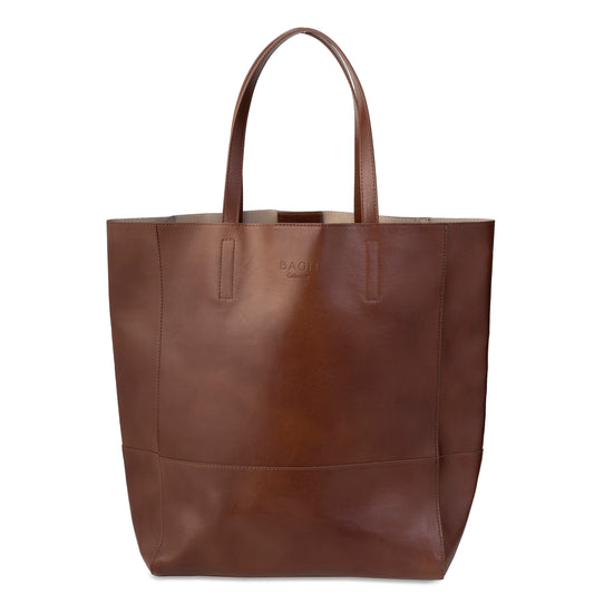 Olive Leather Handbag Brown