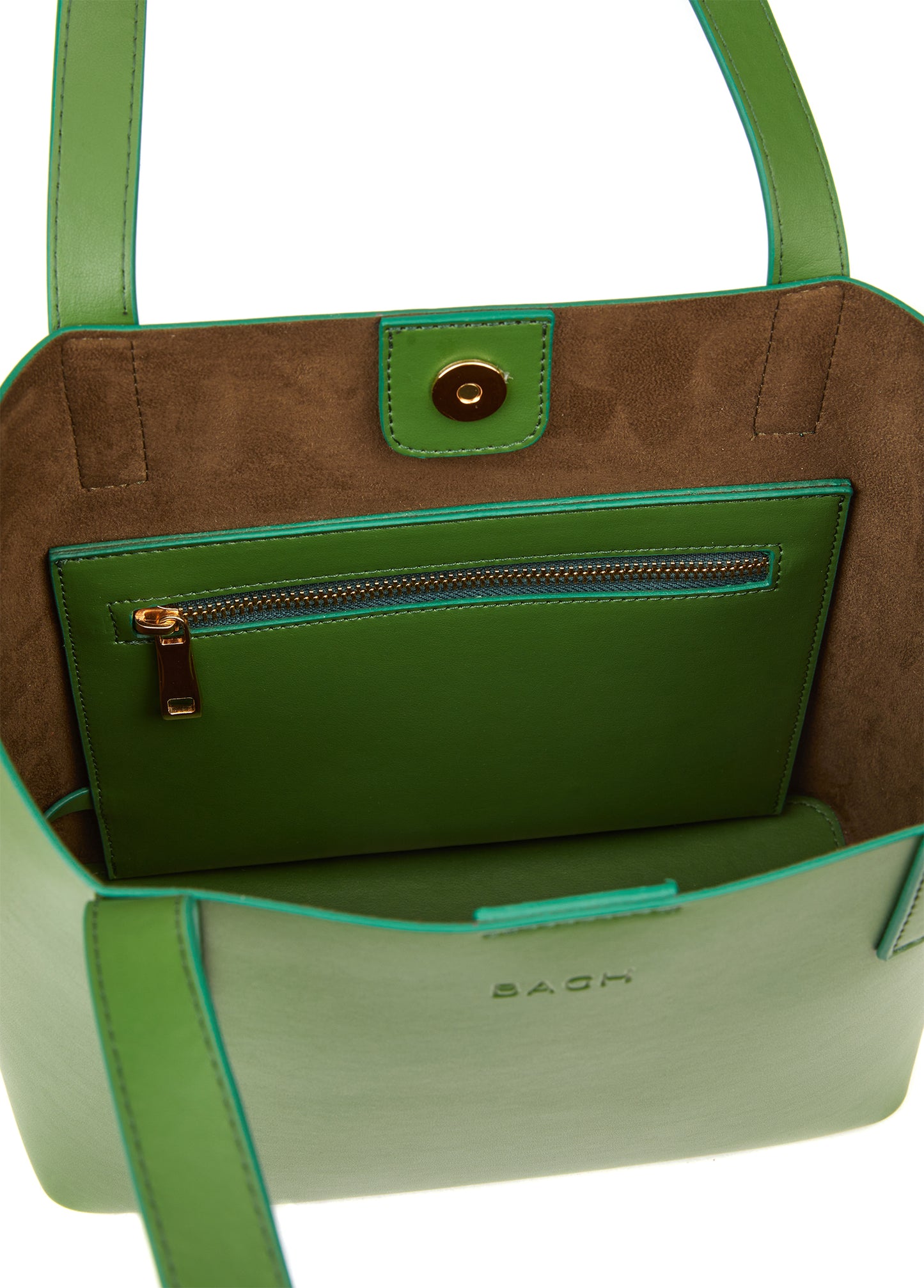 Mini Tote in Grass Green