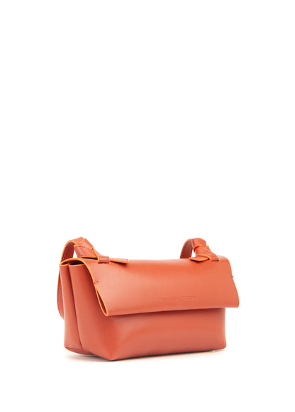 Mini Apple Crossbody Bagh Orange